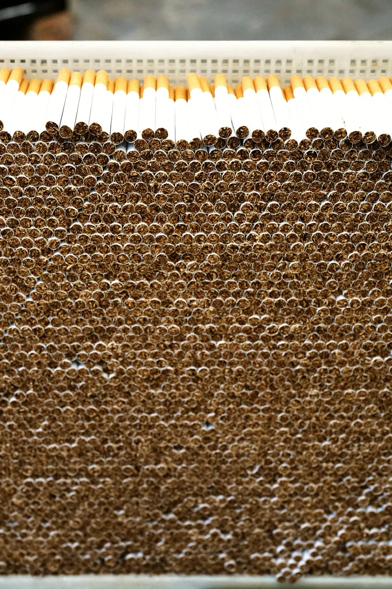 Zigarettenblock front