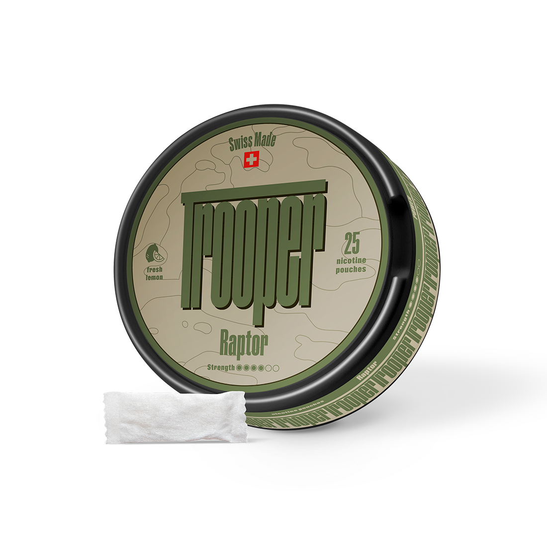 Trooper Nicotine Pouches - Fresh Lemon (25 Stk.)-Heimat